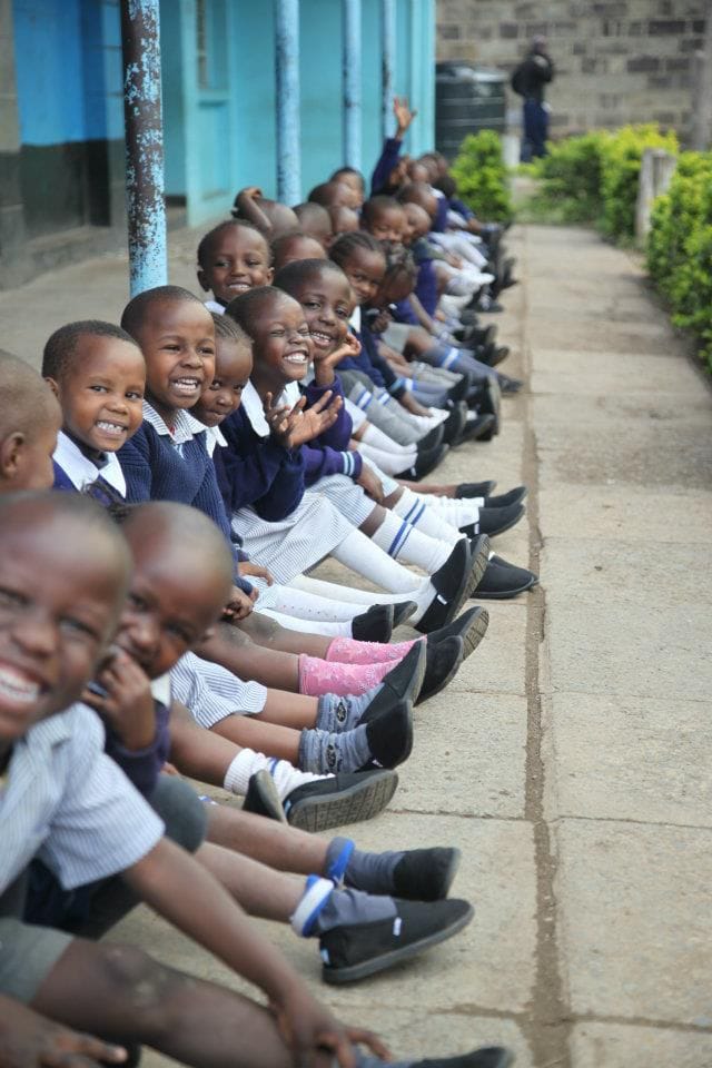 Humanitarian aid and education work